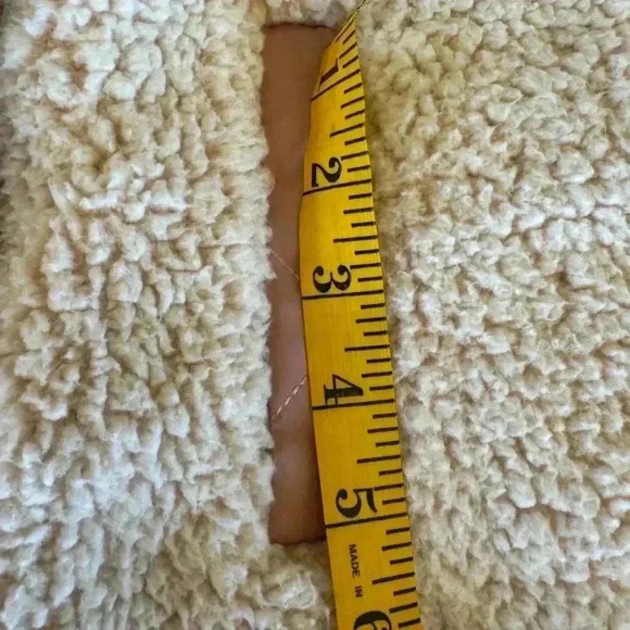 Love Tree reversible Sherpa pockets on both sides size medium dusty rose - Picture 9 of 12